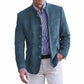Cord-Jacke im Slim-Fit-Stil für Herbst und Winter