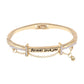 Pulsera de moda de oro rosa