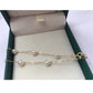 Pulsera de perlas de oro de 18 quilates: elegancia y lujo atemporales 