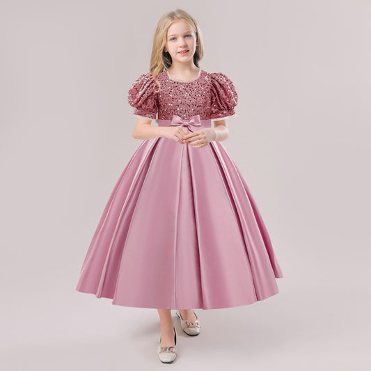 Elegantes Damenkleid mit Pailletten für Partys
