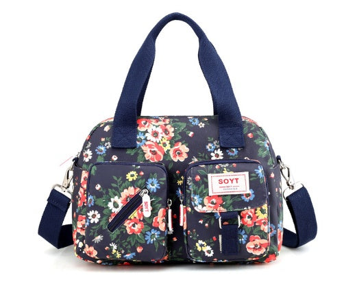 Bolso de nailon para mujer a la moda: práctico bolso de hombro para el día a día