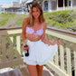 Casual Boho-Faltenrock mit Lagenoptik und Shorts – Der perfekte Sommer-Look