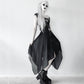 Zombie Cold Irregular Mesh Six-pointed Star Zipper Long Skirt – Einzigartig und stilvoll
