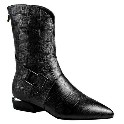 Women's Boots - Comfortable Flat Shoes in Large Sizes