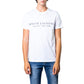 Armani Exchange T-Shirt Herren Rot Mit Rundhals 100 Baumwolle