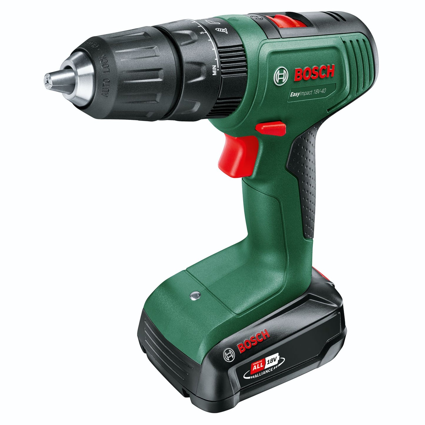 Bosch EasyImpact 18V-40 im Koffer Akku-Bohrmaschine Set
