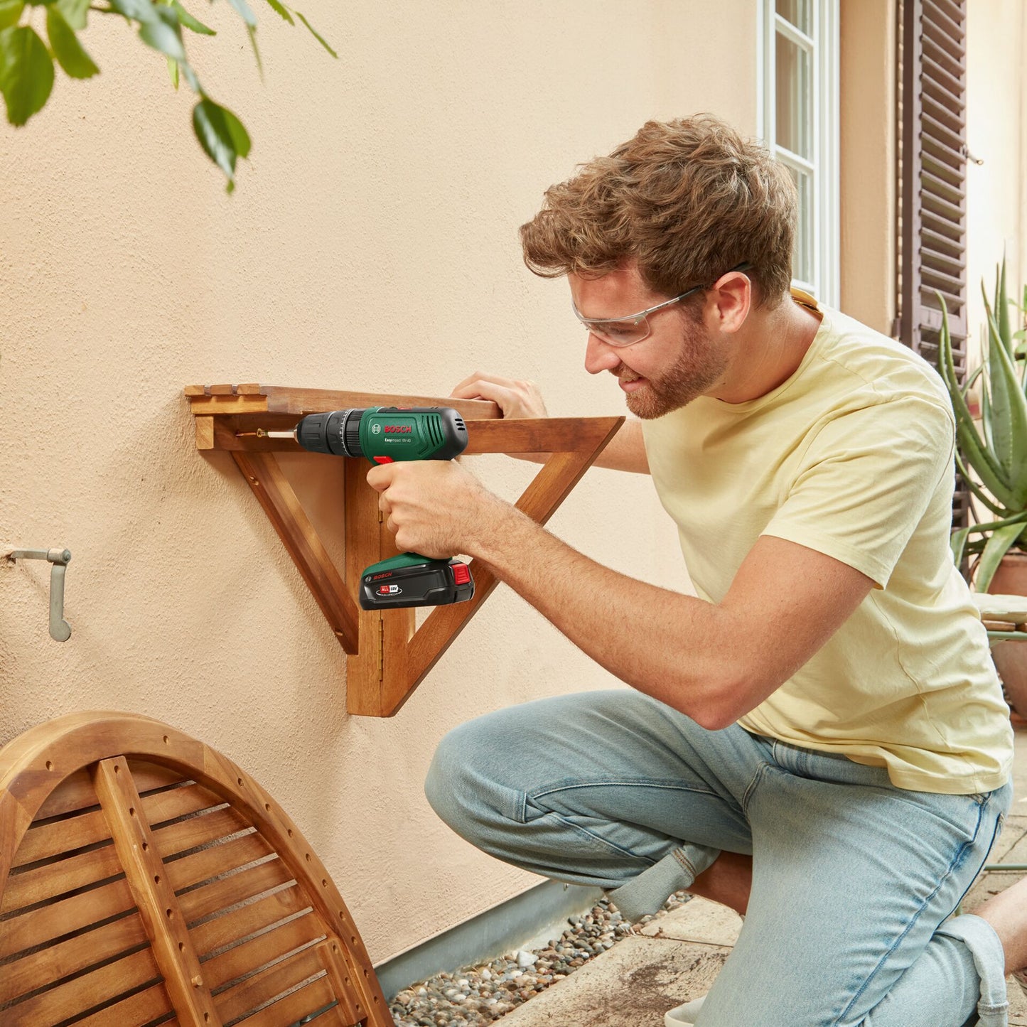 Bosch EasyImpact 18V-40 im Koffer Akku-Bohrmaschine Set