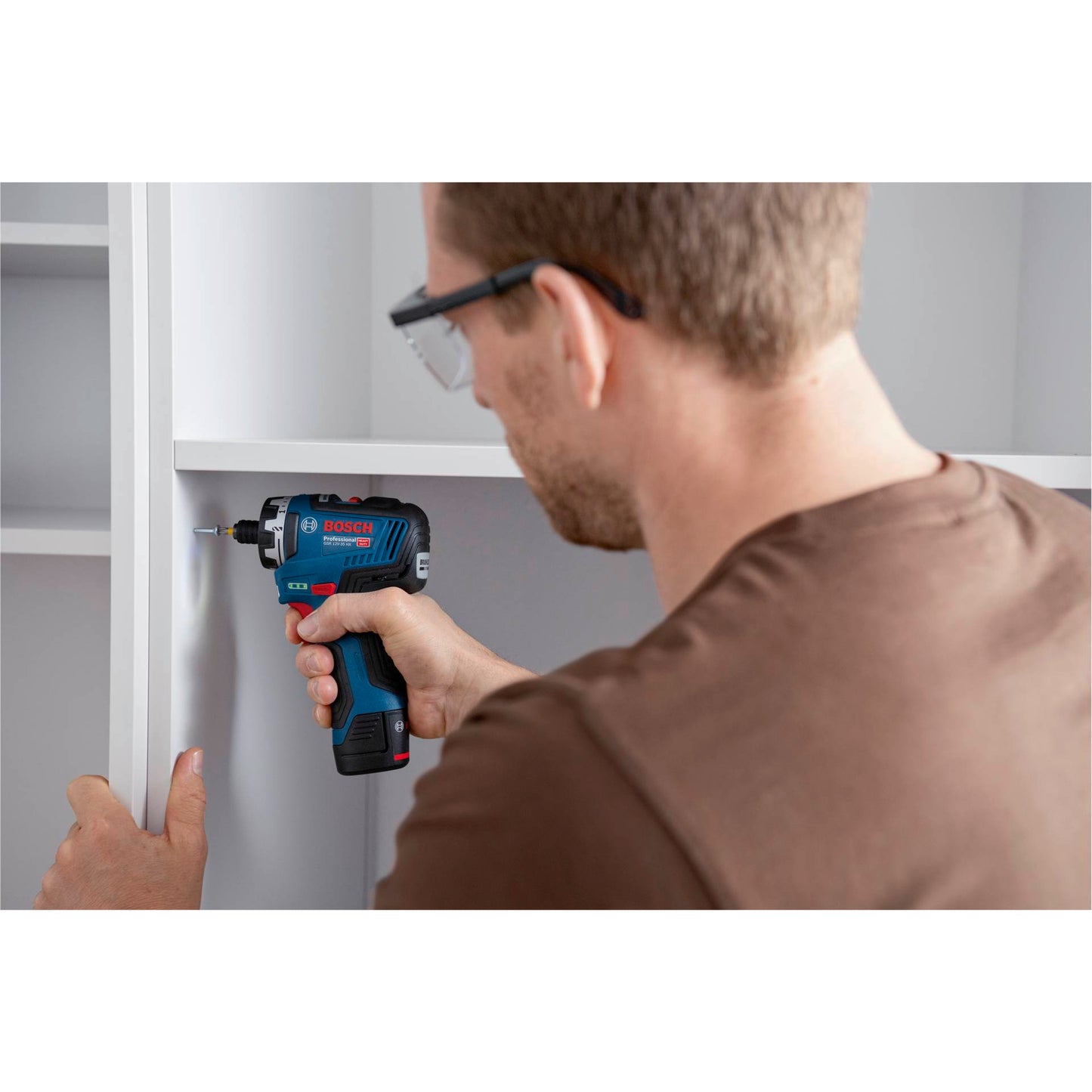 Bosch GSR 12V-35 Kit HX L-BOXX Akku-Schrauber Set