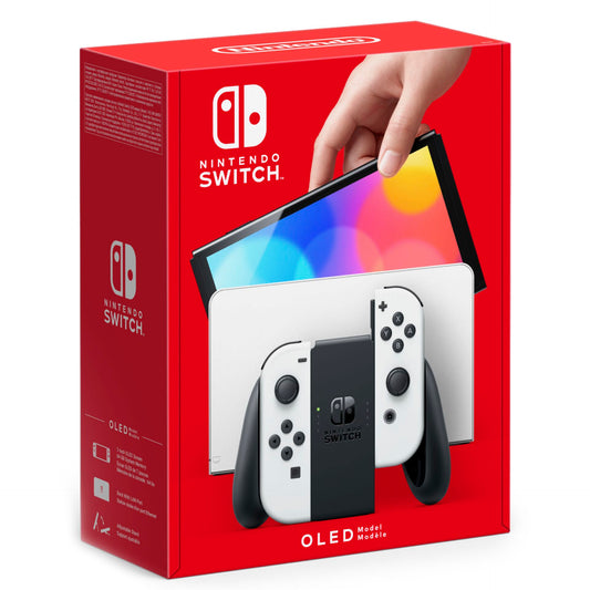 Nintendo Switch (OLED-Modell) Weiss mit 64 GB Speicher