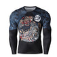 Lockeres und bequemes Herren-Langarm-T-Shirt