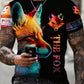 Lockeres neues Sommer-T-Shirt mit Rundhalsausschnitt und Print