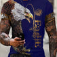 Lockeres neues Sommer-T-Shirt mit Rundhalsausschnitt und Print