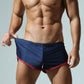 Pantalón corto de entrenamiento para hombre, de secado rápido, ideal para correr y hacer fitness.