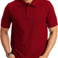 Polo de hombre holgado y sencillo con manga corta.