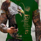 Lockeres neues Sommer-T-Shirt mit Rundhalsausschnitt und Print