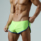 Pantalón corto de entrenamiento para hombre, de secado rápido, ideal para correr y hacer fitness.