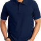 Polo de hombre holgado y sencillo con manga corta.
