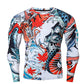 Lockeres und bequemes Herren-Langarm-T-Shirt