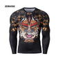 Lockeres und bequemes Herren-Langarm-T-Shirt