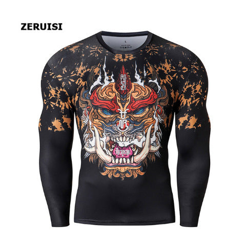 Lockeres und bequemes Herren-Langarm-T-Shirt