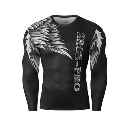 Lockeres und bequemes Herren-Langarm-T-Shirt