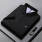 Men's polo shirt summer, short-sleeved T-shirt with lapel collar, trendy summer top, light casual shirt with collar