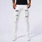 Hole Patch Washed Jeans Entdecken Sie die stylischen Hole Patch Washed Jeans,