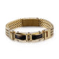 Goldenes Edelstahl-Armband für Herren – Modern und Stilvoll