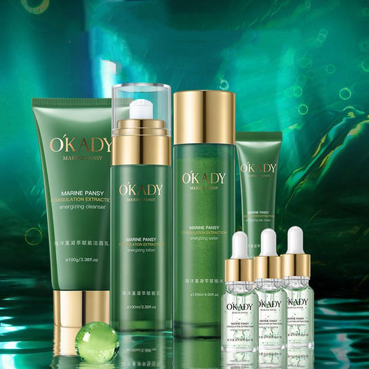 Herbal Skin Care Set Water Lotion Moisturizing Complete Cosmetic Set
