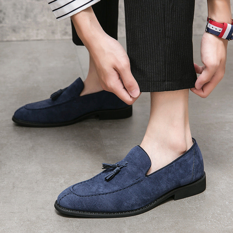 Herren-Suede-Matte-Modelederschuhe – Stilvolle Eleganz mit vielseitigen Funktionen