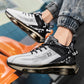 Herren-Sneaker-Laufschuhe, modische Outdoor-Jogging-Sportschuhe, atmungsaktive Mesh-Dämpfung, schwarze Basketballschuhe, große Größen