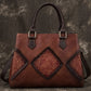 Retro Damen-Handtasche aus Top-Schicht Rindsleder – Europäischer und Amerikanischer Stil
