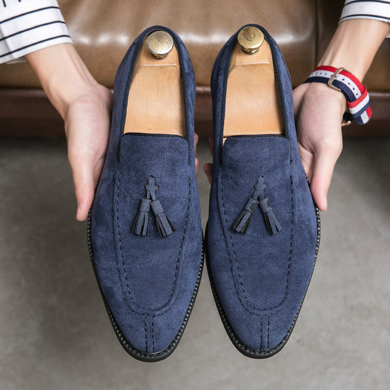 Herren-Suede-Matte-Modelederschuhe – Stilvolle Eleganz mit vielseitigen Funktionen