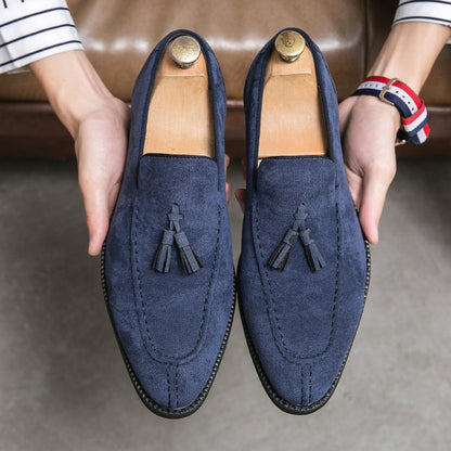 Herren-Suede-Matte-Modelederschuhe – Stilvolle Eleganz mit vielseitigen Funktionen
