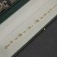 18K Gold Stern Perlen-Armband