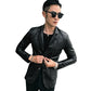 Fashionable casual men's suit leather jacket