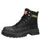 Herren Motorradstiefel – Dicke Sohle, Canvas-Stil für Freizeit und Arbeit