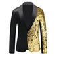 men's sequin jacket dance suit
