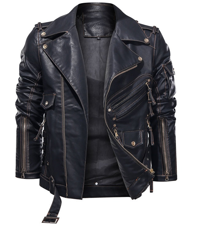 Vintage-Lederjacke für Herren