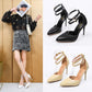 Elegant stiletto high heels with ankle strap – perfect women's shoes for everyday wear and special occasions