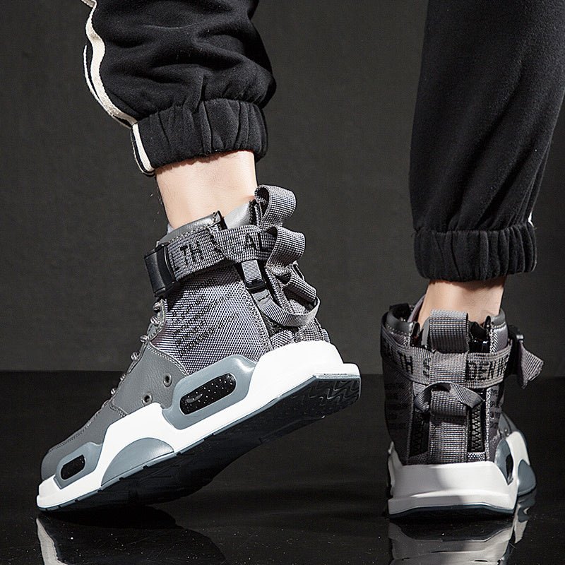 Men's All-Match Sports Comfortable Casual Shoes – Vielseitige High-Top-Freizeitschuhe für Sport und Alltag