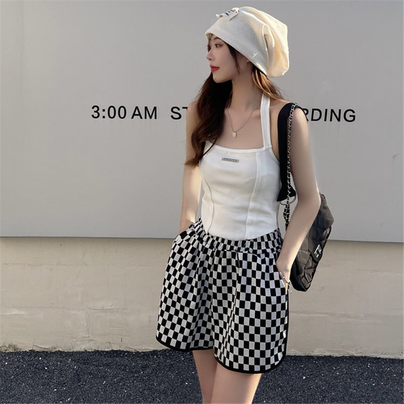 White Halter Camisole – Stylish crop top for women