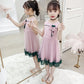 Neues Sommerkleid für Mädchen im koreanischen Stil