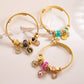 Gold Titanstahl Edelstahl Armband