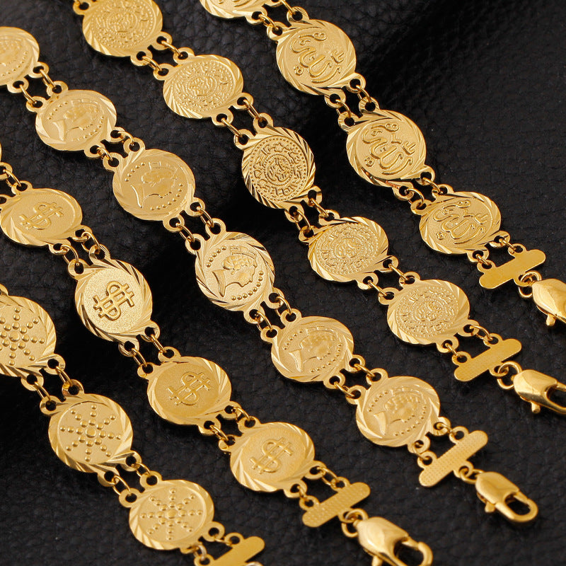 18K Gold Plated Neues Armband