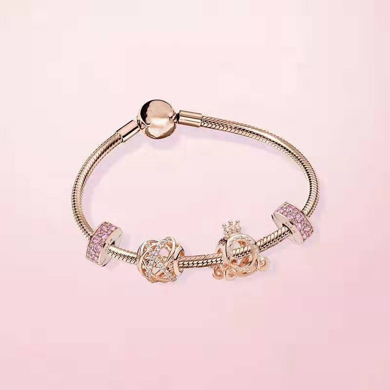 Perlen DIY Armband – Glitzerndes Elegantes Charm-Armband