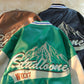 Chaqueta de béisbol Street Loose Colorblock para hombre