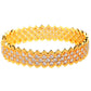Vintage Armband aus S925 Silber – Vergoldet mit Zirkonia-Diamanten