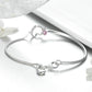 Herzförmiges Damenarmband aus Sterlingsilber – Eleganz für jeden Anlass