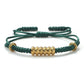 Gold und Silber Runde Paar-Armband